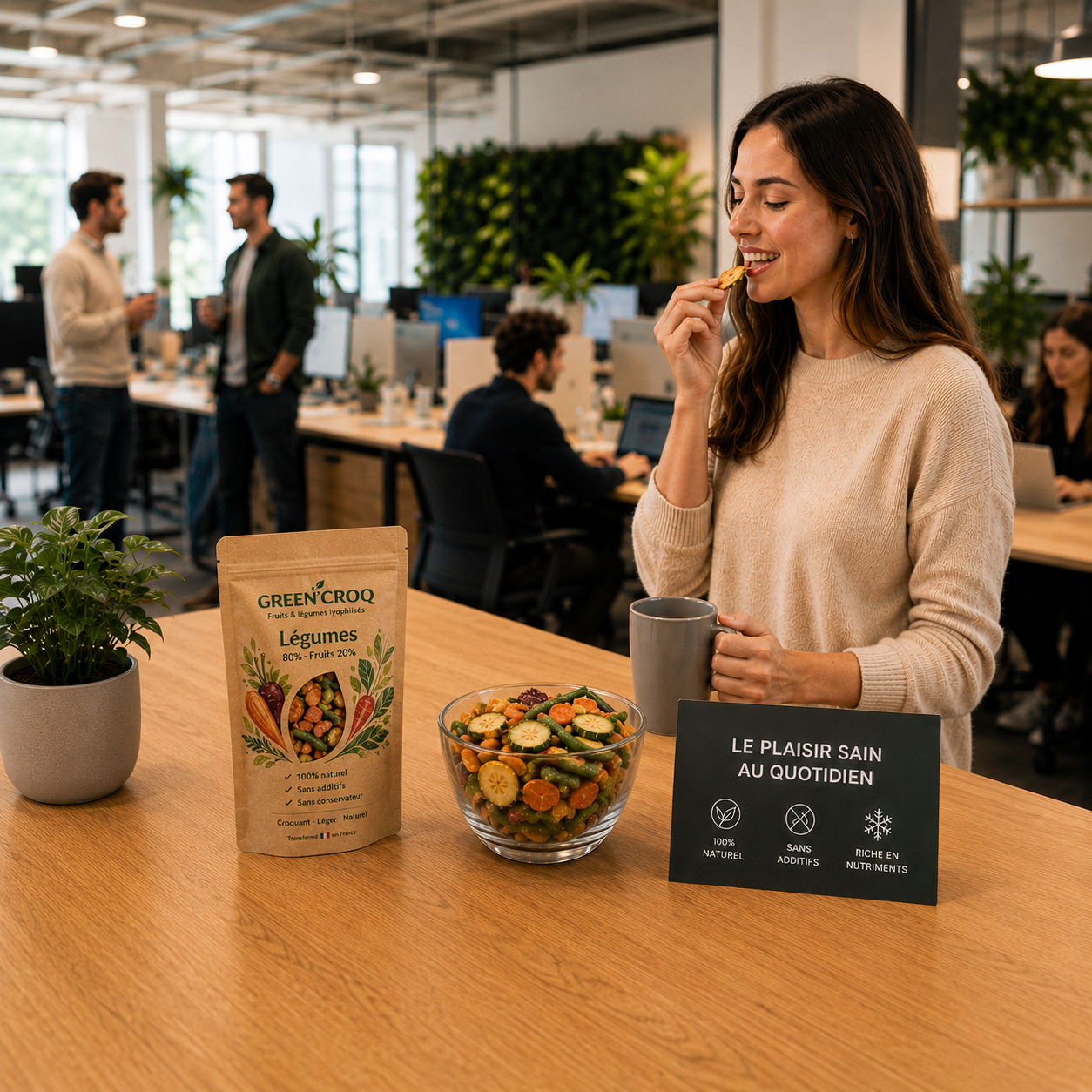 Solutions de snacking pour entreprises