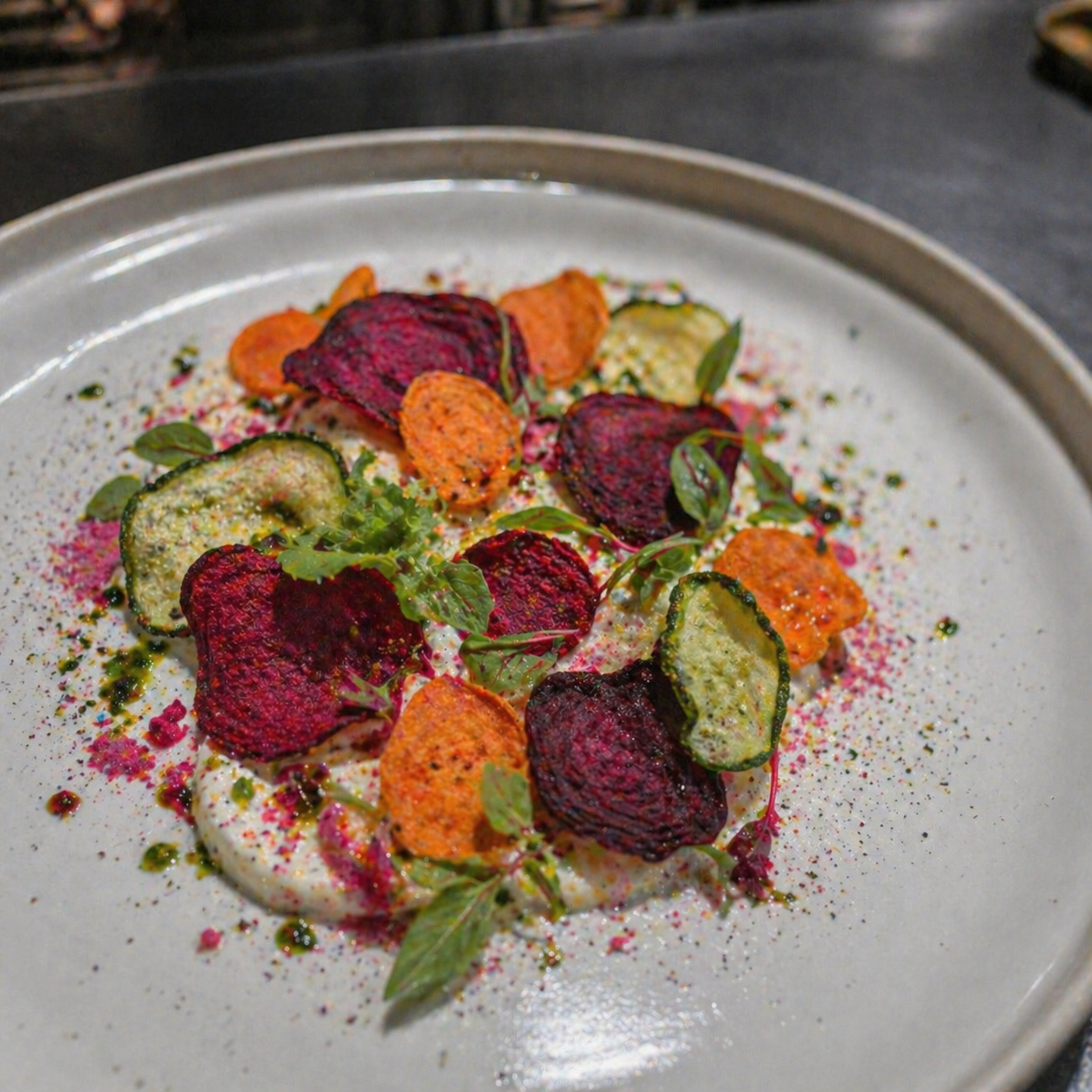 Fruits et légumes lyophilisés pour restaurants